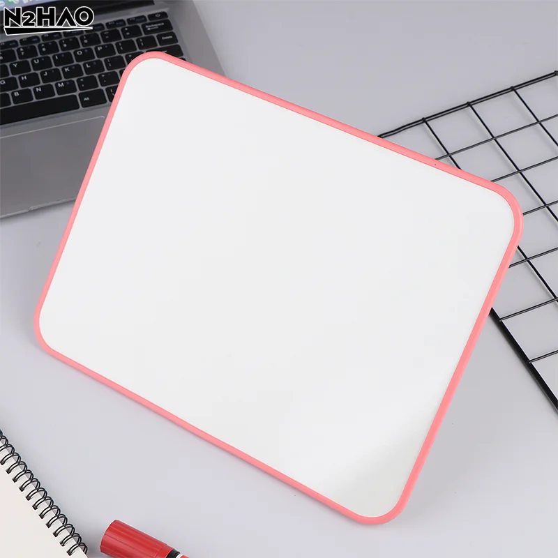 1PC Multi-Color Erasable Writing Board Study Room Desktop Drawing Board Teaching Double-Sided Small Whiteboard Handwriting Board