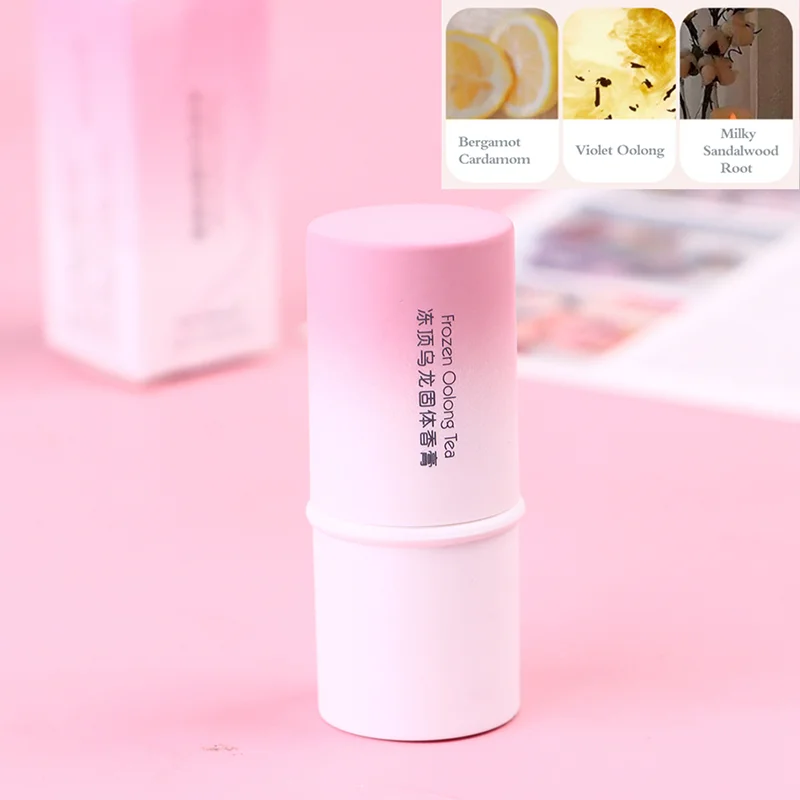 Natural Solid Perfume Portable Solid Balm Lasting Fresh Light Fragrance Stay Durability of Solid Perfume for Skin Care