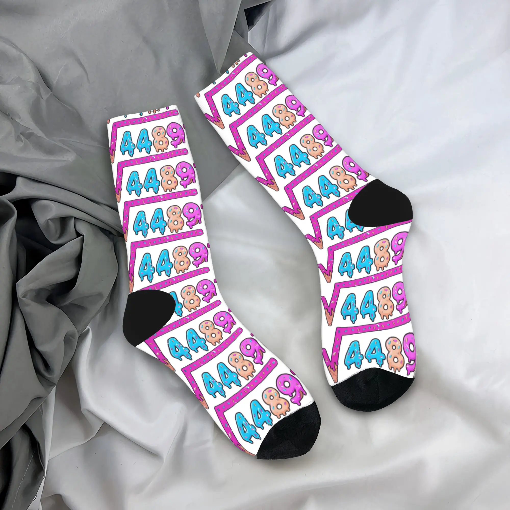 

67 носки Alpha Slang для мороженого, шесть семи поколений, осенние чулки, современные мужские качественные носки, велосипедные нескользящие носки с узором