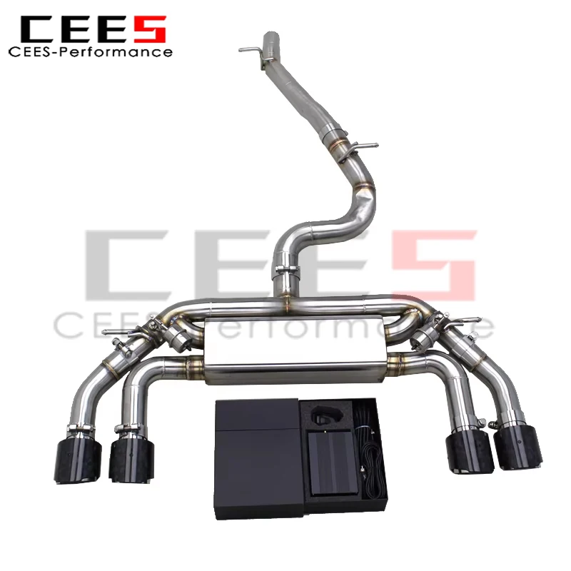 

CEES High-Performance Catback Exhaust for VW Golf MK7 R/7.5R 2.0T 2012-2019 SS304 w/ Electronic Valve & Remote Control