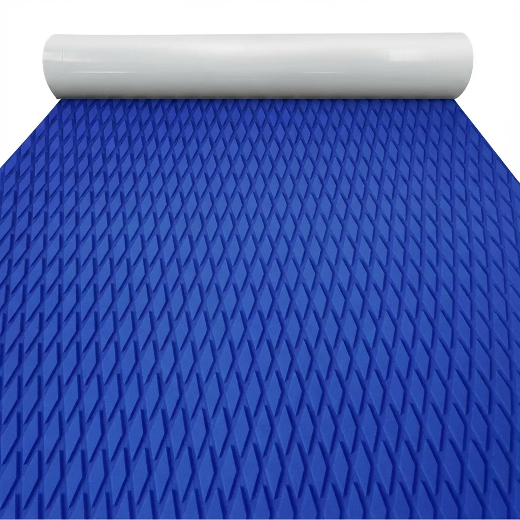 2400×450×5mm Diamant EVA Foam Traction Pad Sup Antislip Marine Boot Dek Vloerlaken Zelfklevende Jacht Kajak Jet Ski Mat