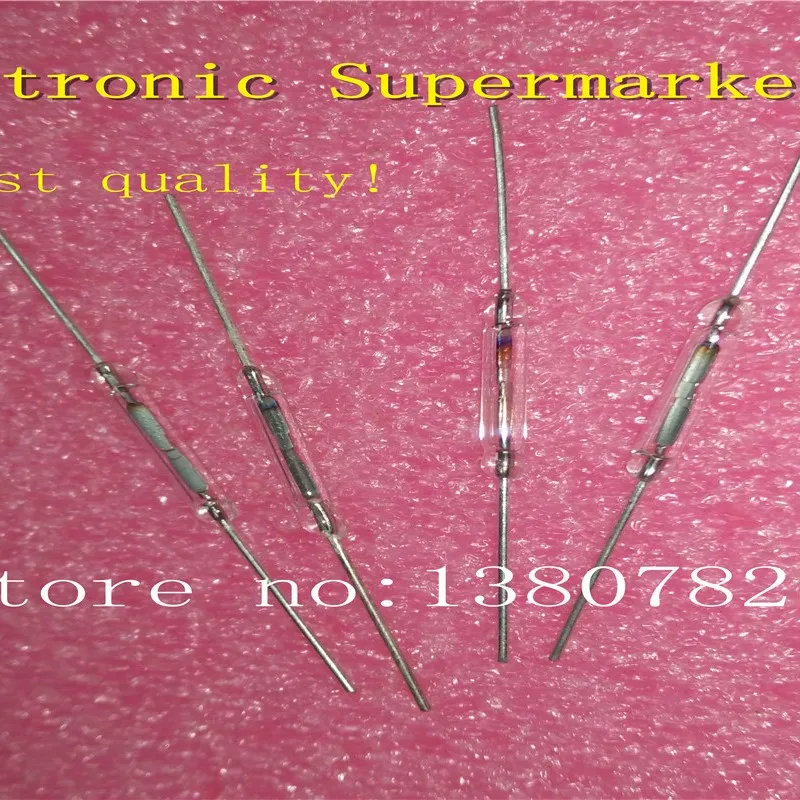 Free Shipping 100pcs/lot MKA14103 reed switch, magnetically controlled magnetic switch 2X14MM normally open In stock!