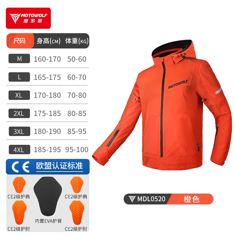 Motorcycle Jacket Men and The Four Seasons Riding Clothing Motorcycle Anti-fall Rally  Can Wear Casual Jacket CE Protective Gear