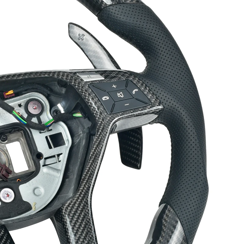 Customized Carbon Fiber Steering Wheel For Mercedes-benz GLC GLE450 C63 C450 E63 W176 W204 W205 W213 A250 AMG Sport Etc