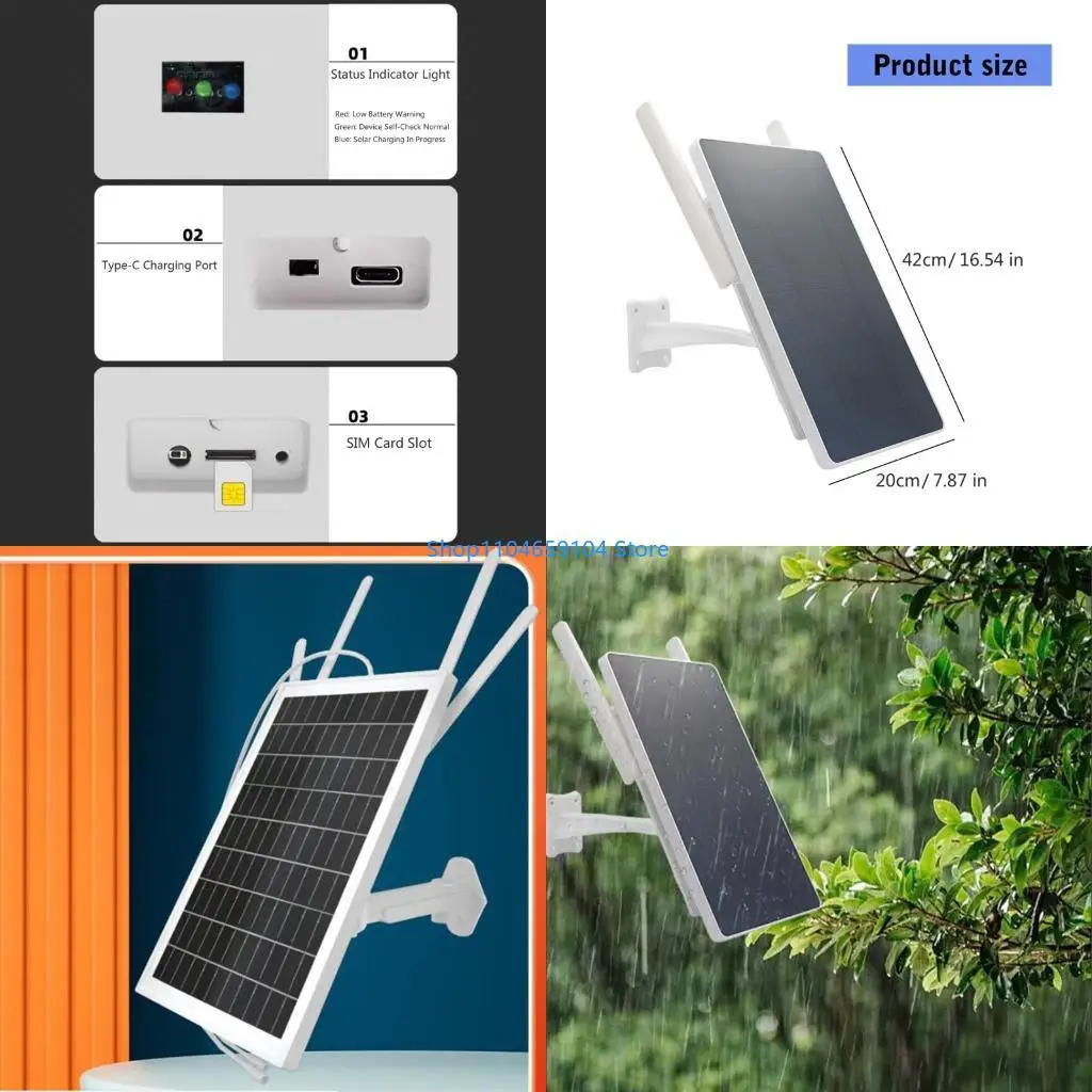 

Highly Speed 4G Connectivities Solar Powereds Outdoor Router IP66 Protections
