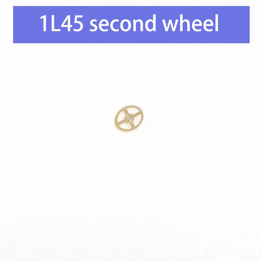 إكسسوارات الساعة عجلة ثانية مناسبة لساعة حركة كوارتز 1L45 أجزاء إصلاح العجلة الثانية