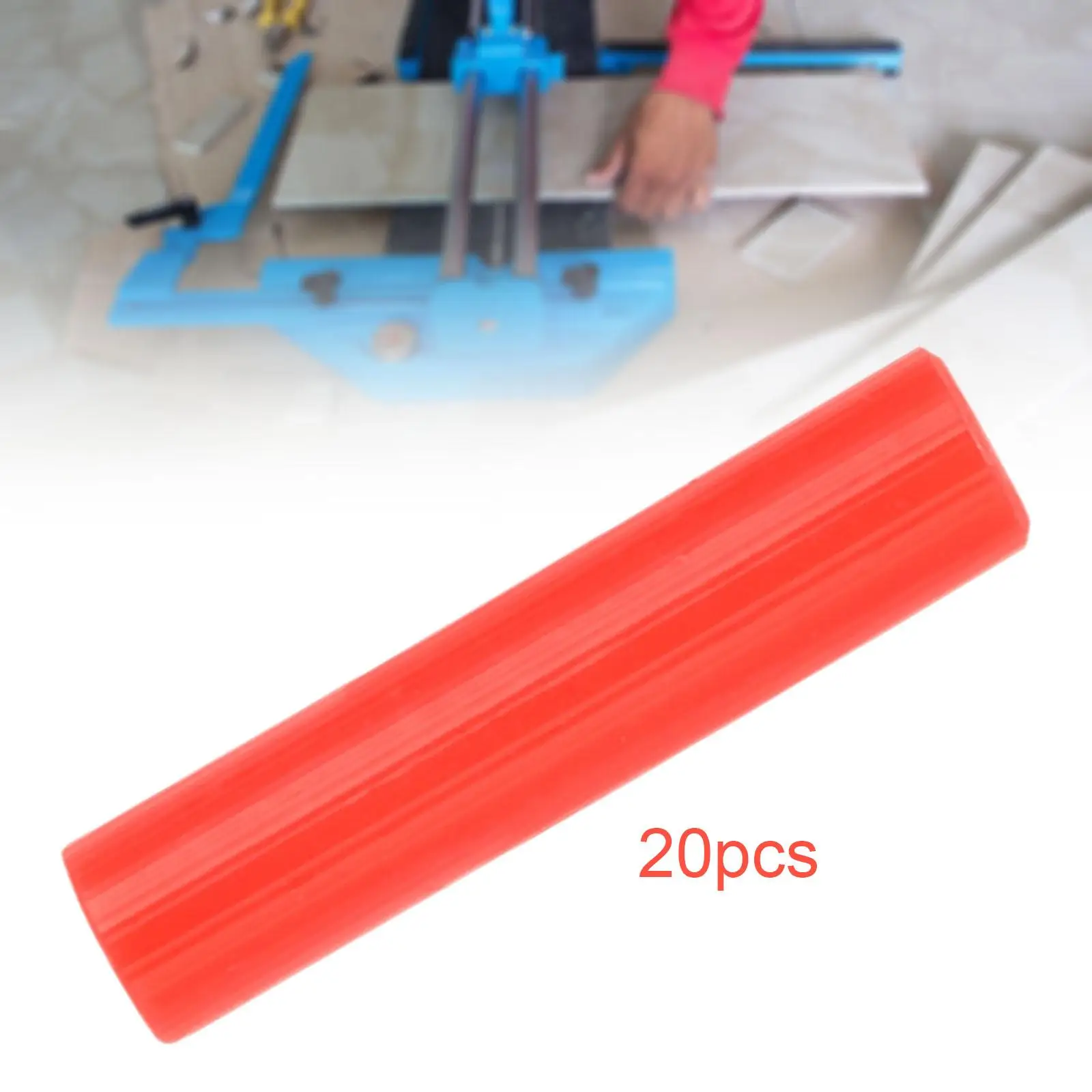 10x Tile Cutter Protective Sleeves Replaces Tile Cutting Machine U Shaped Sheath Tool Covers PVC Parts Essential Accessories