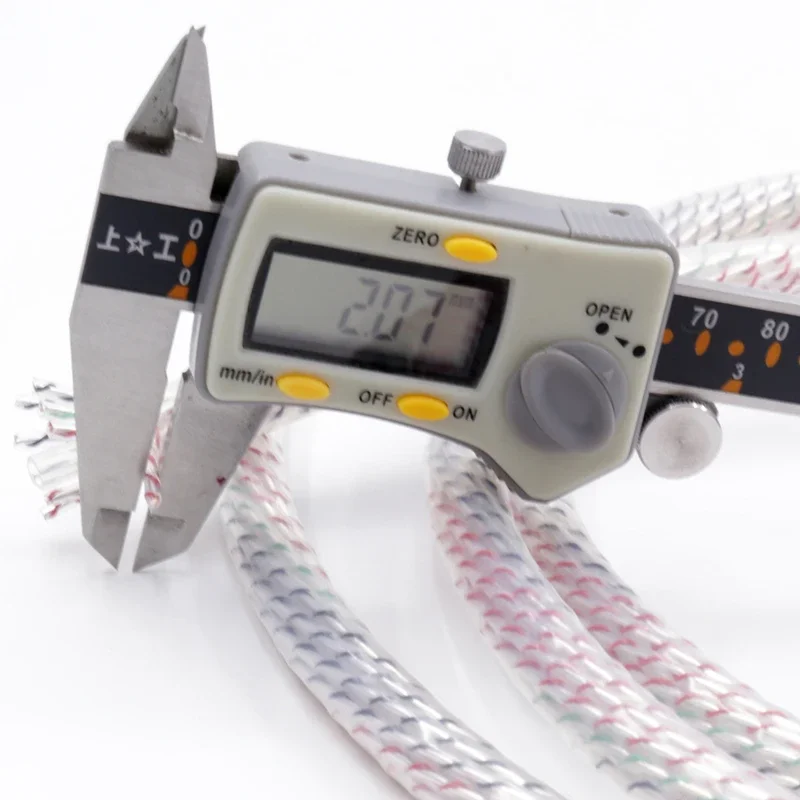 Hi End Audio 5N OFC Silver plated Power Cord US Amplifier CD Player power cord  for DIY power cable