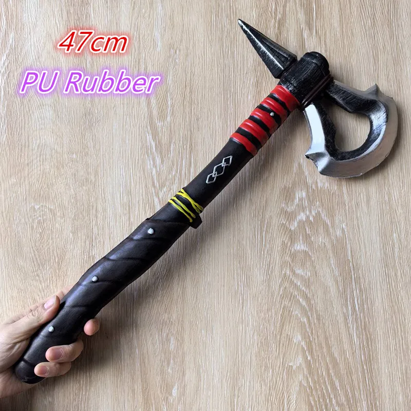 1:1 cosplay connor machado pirata machado prop arma role play filme cos ratohnhake: ton machado arma do plutônio modelo brinquedo prop 47cm