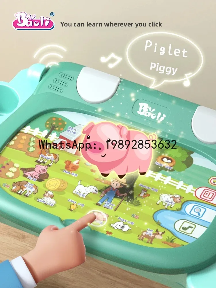 WJ Children's Early Learning Machine-Point Reading Engels Children's Intelligent Baby Talking Enlightenment Pule