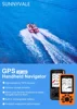 GP-280 휴대용 GPS 네비게이터, 방수 IPX6 해양 GPS 로케이터, 고감도 및 다양한 항해 화면, 보트, 차량용 5