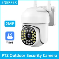Minicámara IP PTZ de 1080P para exteriores, Zoom Digital 4X, IA, detección humana, inalámbrica, 2MP, CCTV de seguridad YI Iot