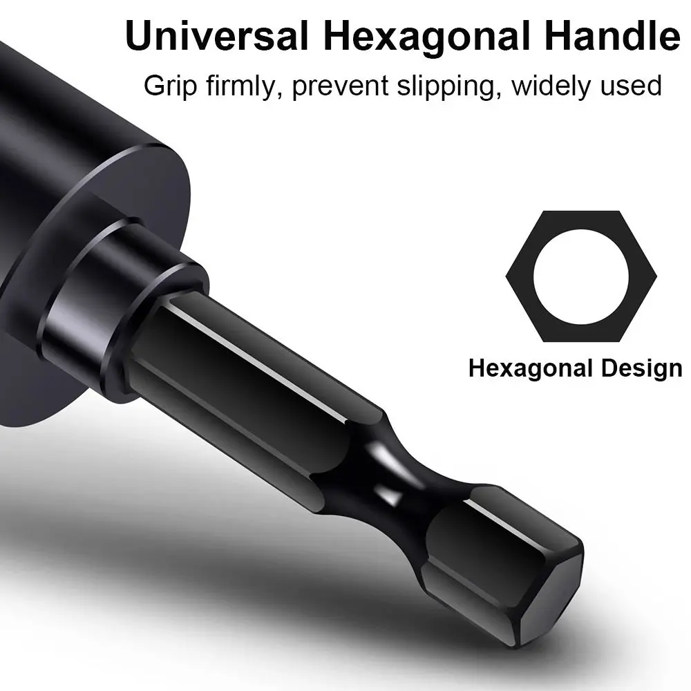 Metric 6-19mm Copper Pipe Expanders Alloy Steel With Hexagonal Handle Step Expander Swaging Tools HVAC