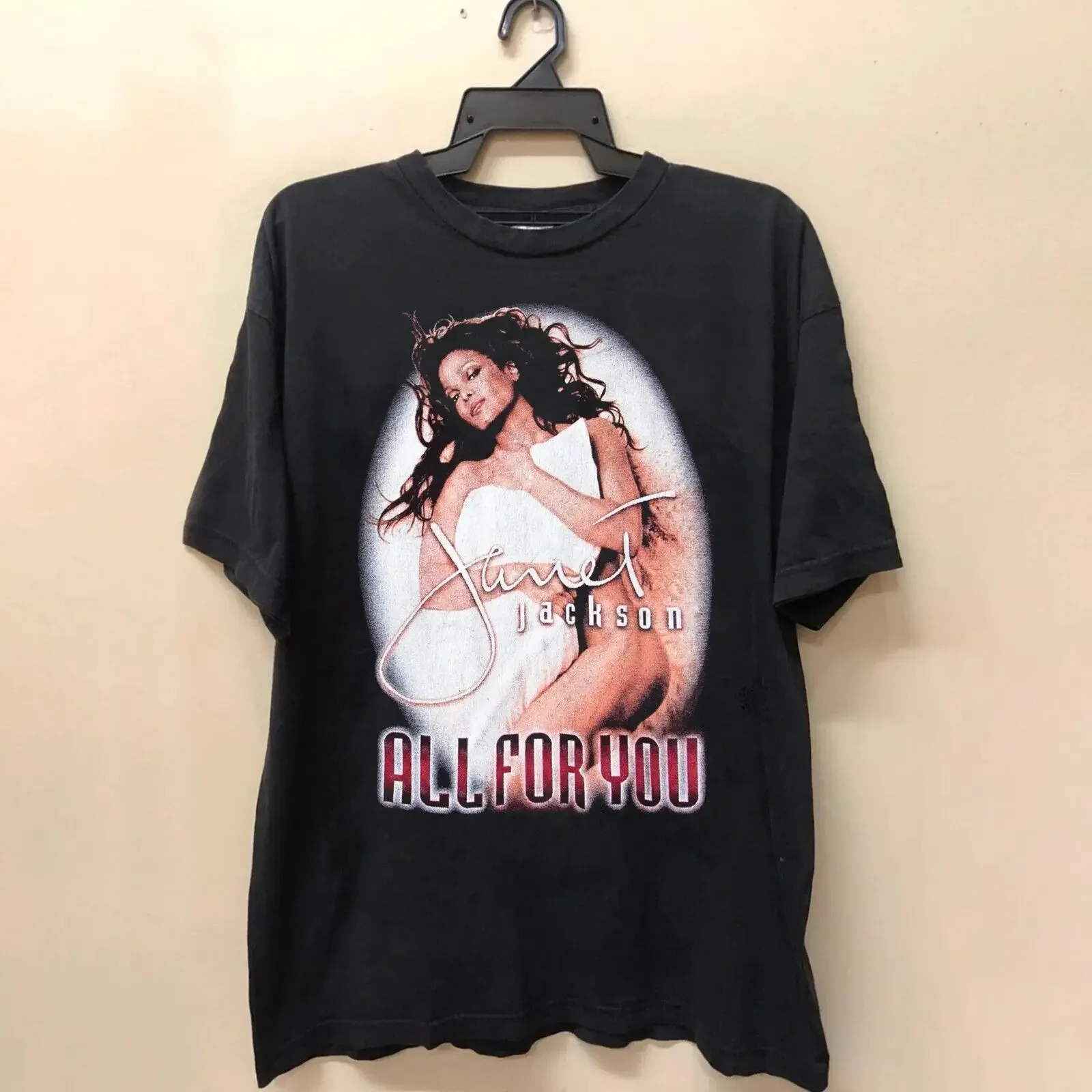 2001 Janet Jackson All For You T-Shirt Cotton Men S-235XL Shirt 1CM1237