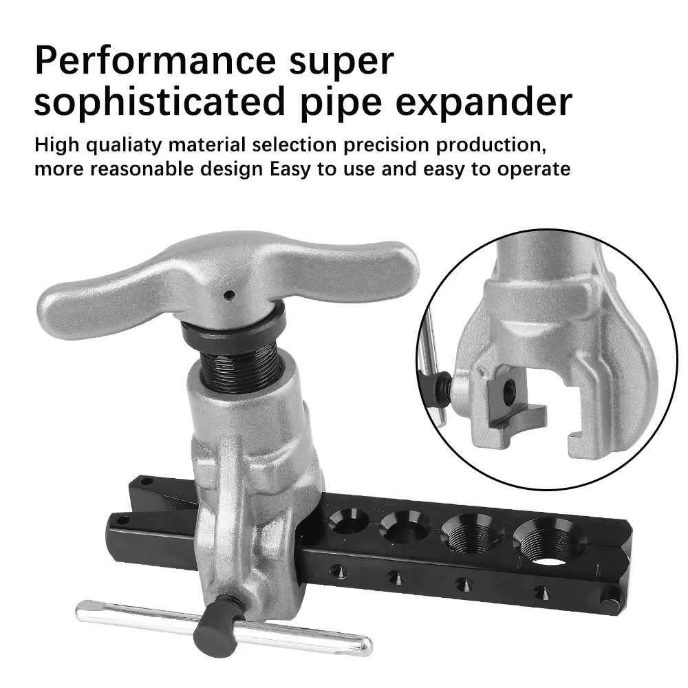 Reamer Flaring Tool Maintenanc Copper Tube Expander Copper Pipe Flaring Tool Eccentric Tube Expander Tool Refrigeration Tools