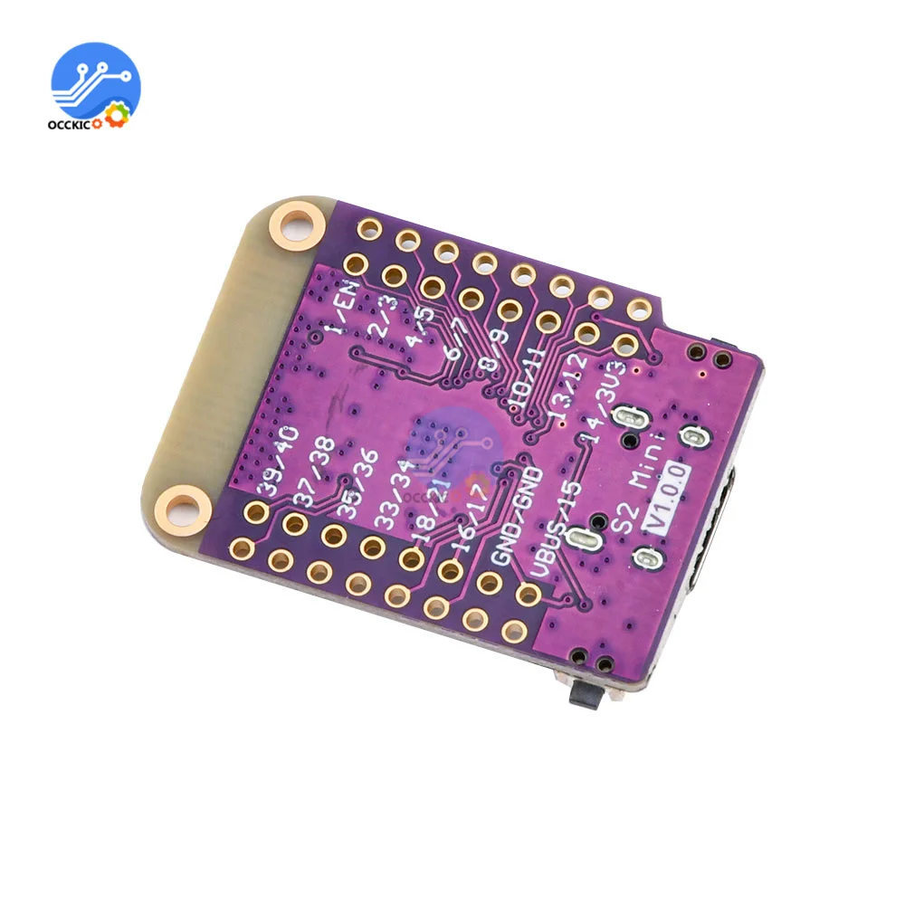 ESP32 S2 Mini scheda WIFI basata su ESP32-S2FN4R2 ESP32-S2 4MB FLASH 2MB PSRAM micropyone per Arduino compatibile D1 Mini aggiornamento