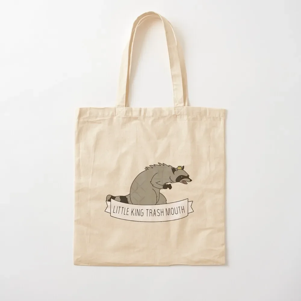 Little King Trashmouth Tote Bag large size bags shopping bags foldable cute tote bag Tote Bag