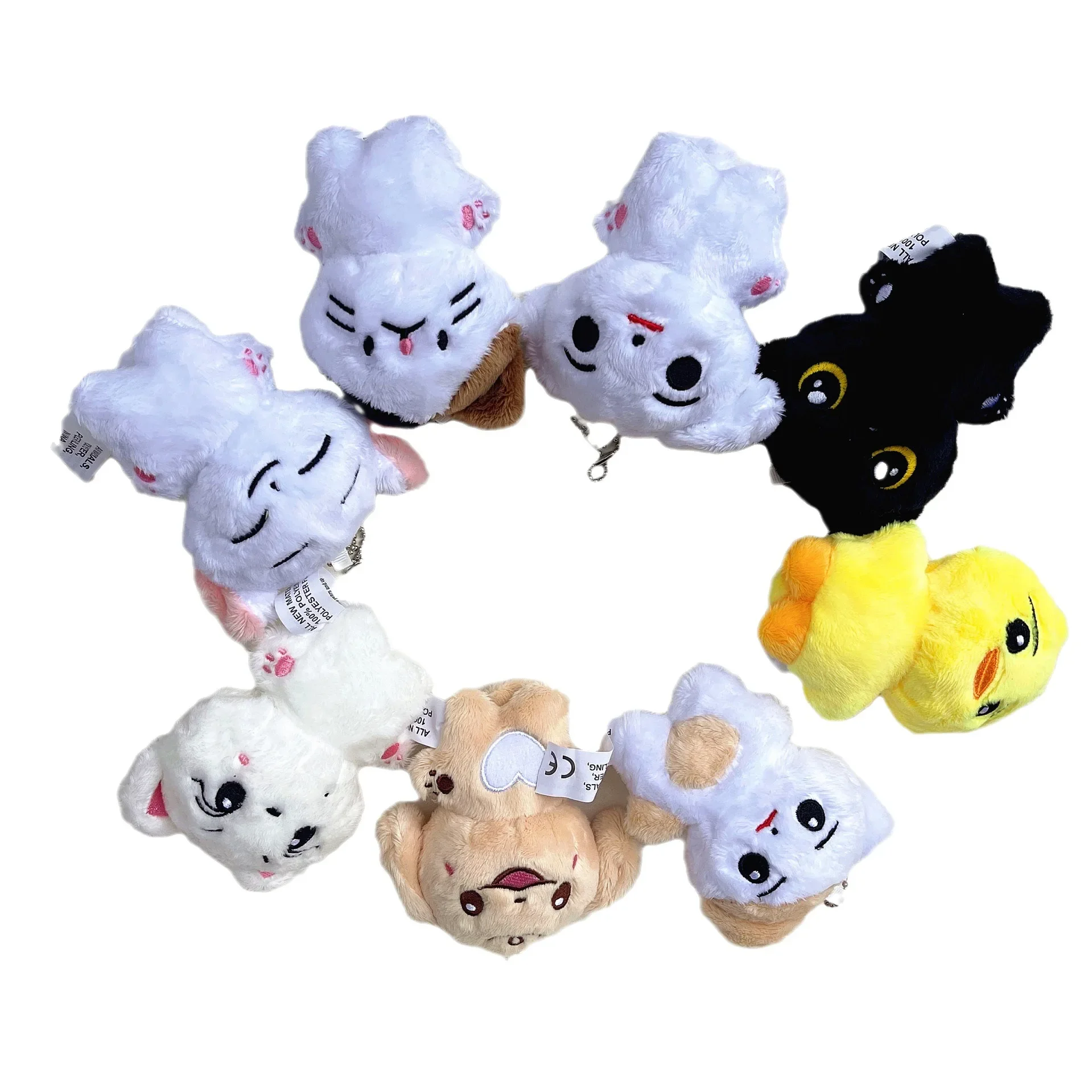 Kpop En New Album JUNGWON HEESEUNG JAY JAKE  SUNGHOON SUNOO NI-KI Plush Pendant Doll Keychain Key Chain Toys