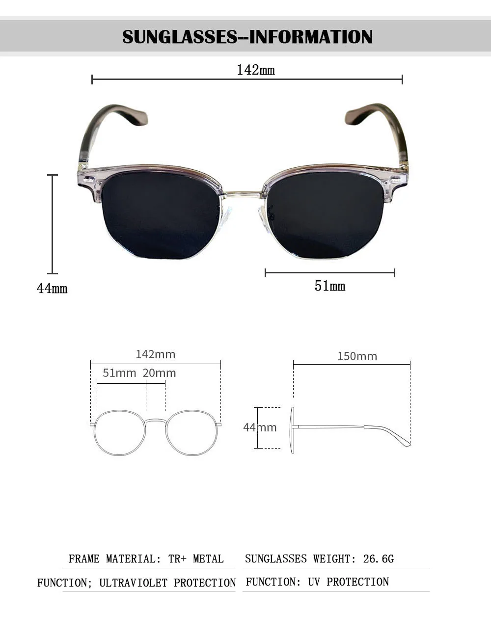 2025 sonnenbrille Männer Sonnencreme Vintage Sonnenbrille Frauen Trendy Retro Mode Gläser Luxe Lunette Soleil Femme Gafas De Sol Hombre – Detail 17