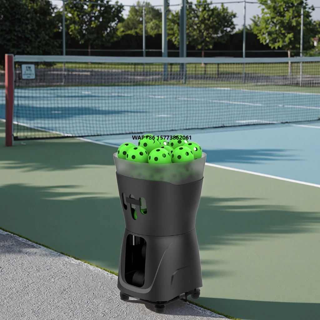 

PP-Mini Pro Smart Eco-friendly Plastic Pickleball Ball Machine Indoor Practice Ultra-Light 50-Ball Capacity Throwing