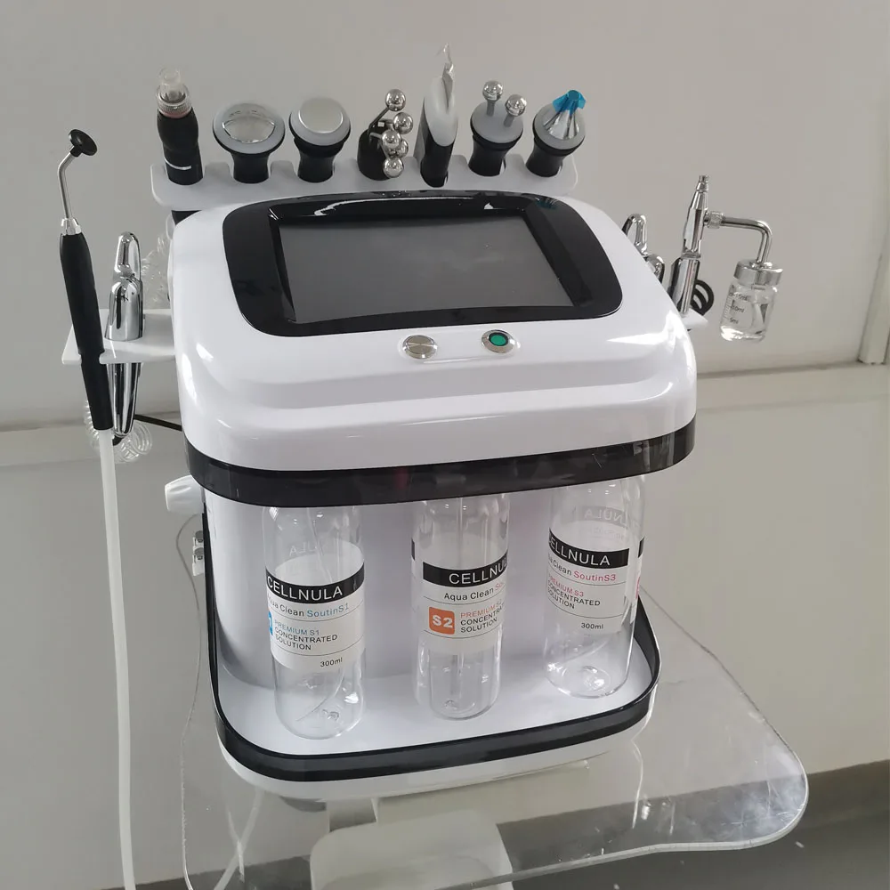 

10 в 1, аква-пилинг-лифтинг, пузырьковый увлажняющий крем для кожи, кислородный аппарат, уход за кожей, очищающее оборудование для дермабразии лица