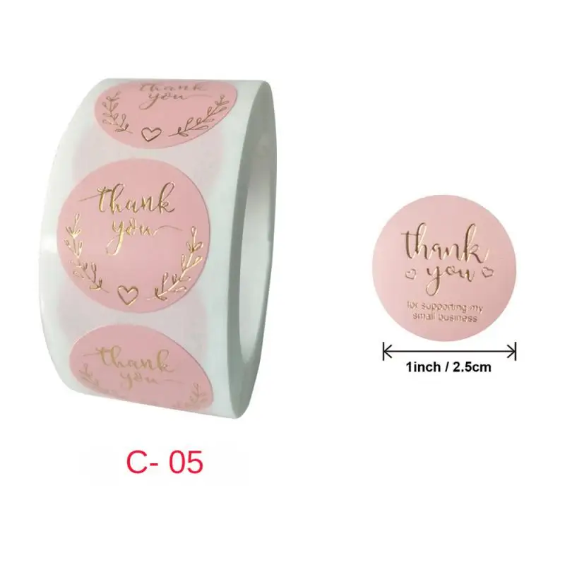 Lovely Sticker Gift Simple Design Household Accessories For Envelope Sealing Hand Accounts Sealing Sticker Paper