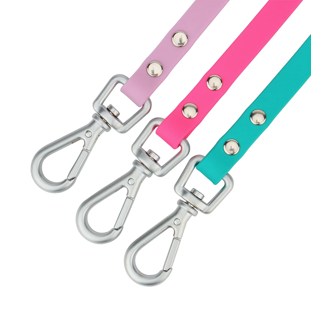 PVC Leashes for Pet Training, Easy to Clean, Traction Lead Rope for Small, Medium, Large, Big Dogs, Waterproof Dog Accessories