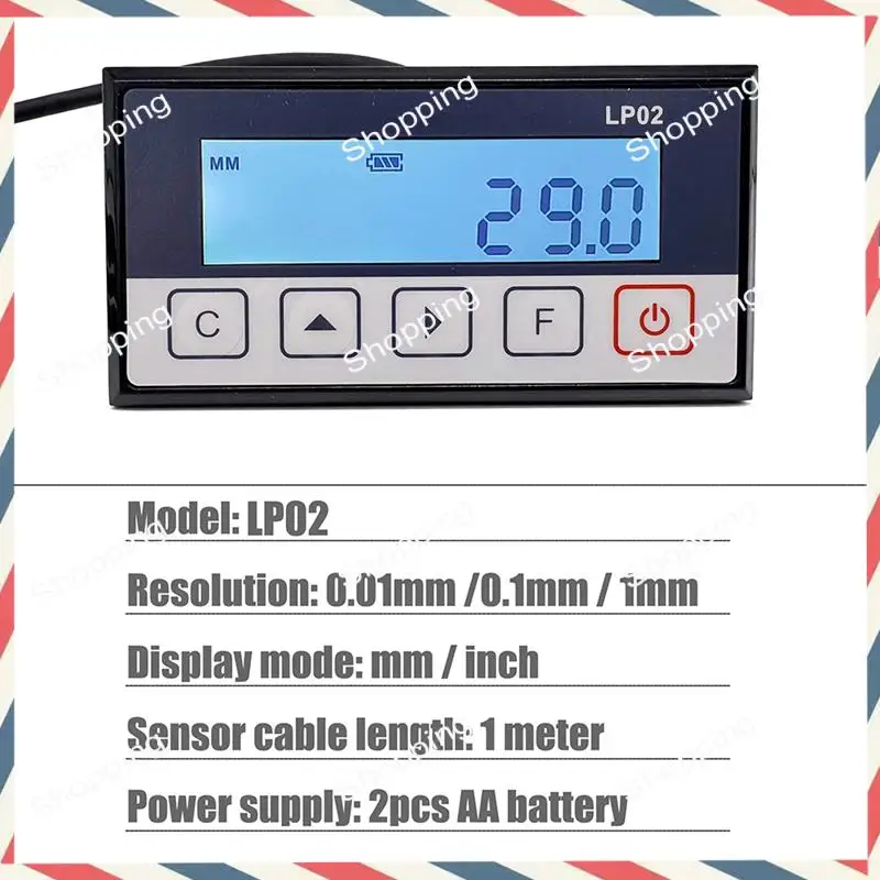 M20K LP02 Magnetic Tape DRO Display Integrated Magnetic Scale Embedded Magnet Measurement System With Stain Belt Woodworking