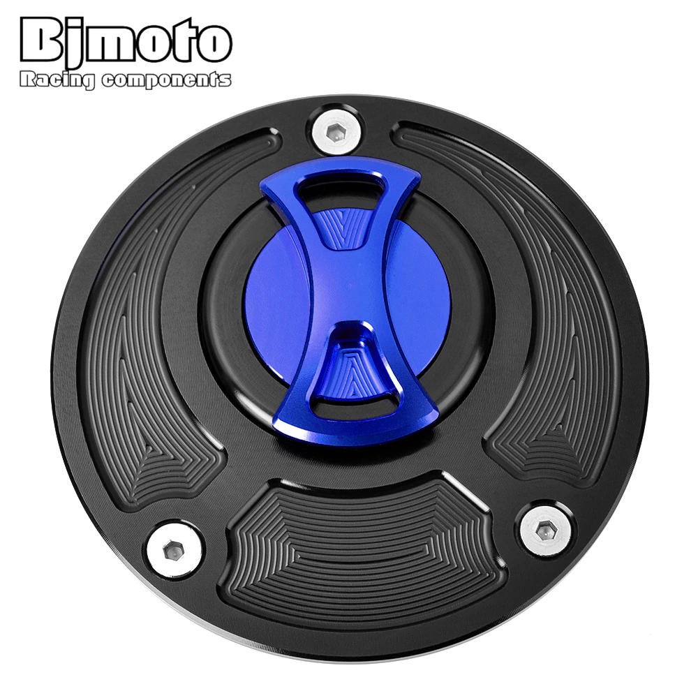 

BJMOTO Motorcycle Gas Fuel Tank Cap Cover For Yamaha MT07 FZ-07 MT09 FJ09 MT-09 Tracer FZ1 FZ6 FAZER YZF R1 R3 R25 FJR1300 XJ6