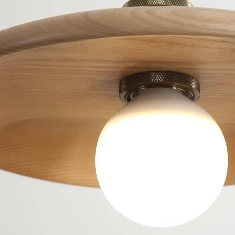 Modern Wooden Pendant Light Kitchen Bedroom Restaurant Shop Decoration Hanging Lamp Wood Ceiling Chandeliers Nordic Japan Decor