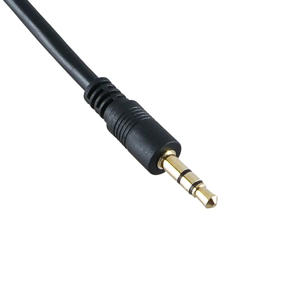 Adaptador de cable de entrada auxiliar Mini Jack de 3,5 mm para iPod/MP3 Fiat Grande Punto 500 Paquete de 1