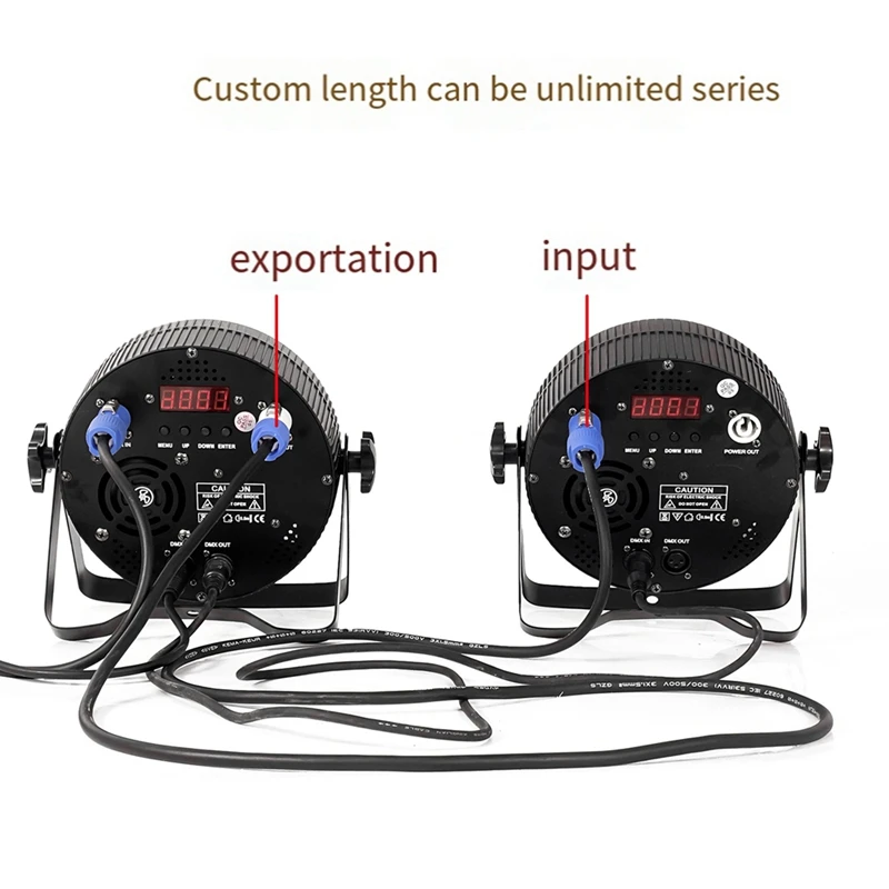 كابل طاقة تيار متردد للضوء الأمامي المتحرك ، تمديد الضوء ، 5R 7R ، 1m