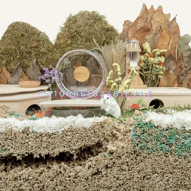 

Бумага из натуральной древесной массы, хлопковое постельное белье для хомяка, Золотой медведь, карликовая крыса, постельное белье для маленьких животных, беспыльная подкладка для хомяка