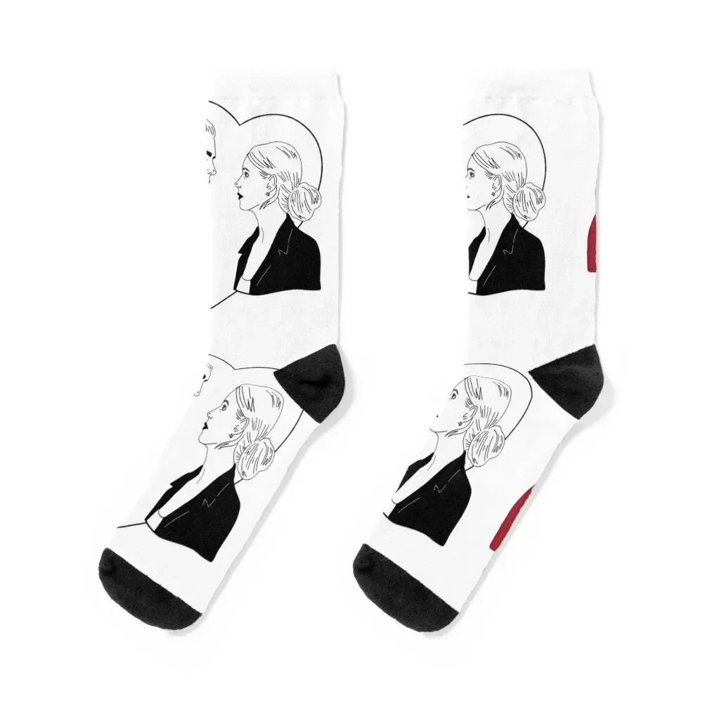 Buffy & Spike - Spuffy - Print Socks Rugby gifts Boy Socks Women's