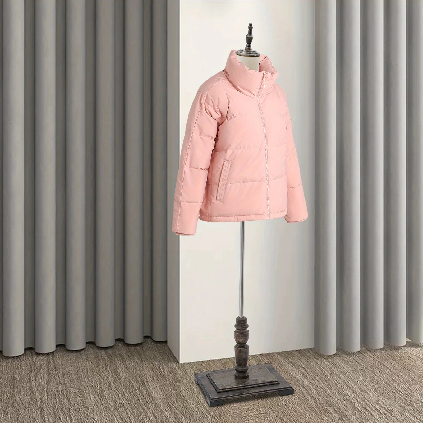 

Clothing Store Mannequin Model Display Stand - Handless Thin Linen Men's and antique European Version