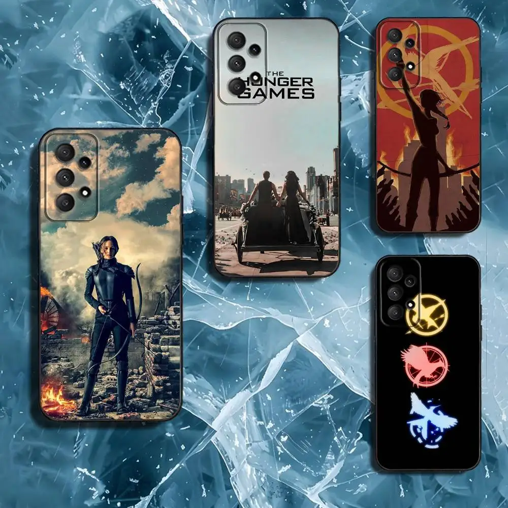 

The Hunger Games Mockingjay Phone Case For Samsung Galaxy A13,A21s,A22,A31,A32,A52,A53,A71,A80,Soft Black Shell