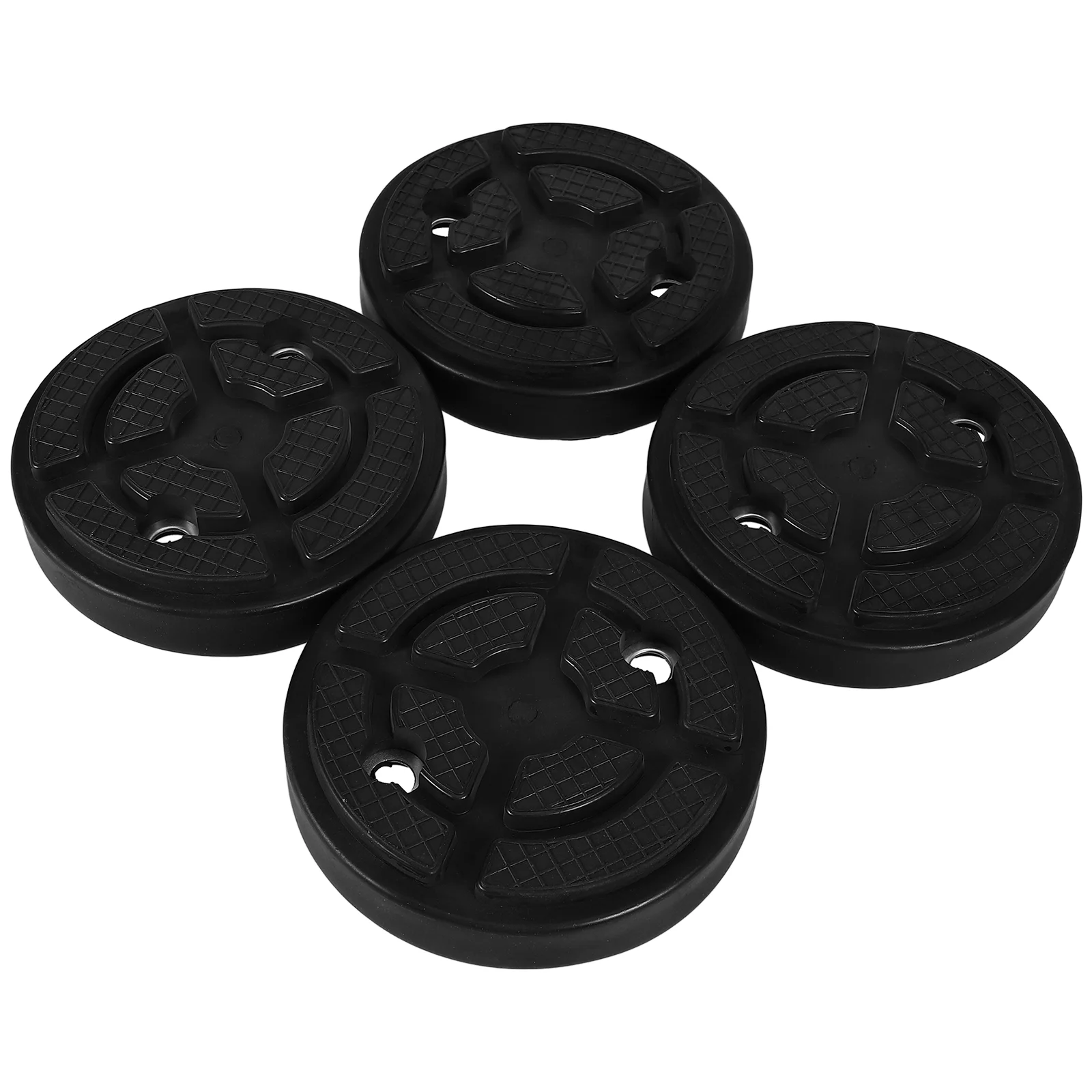 4 Pcs Car Lift Rubber Mat Accessories Jack Pads Lifting Support Two-post Baby