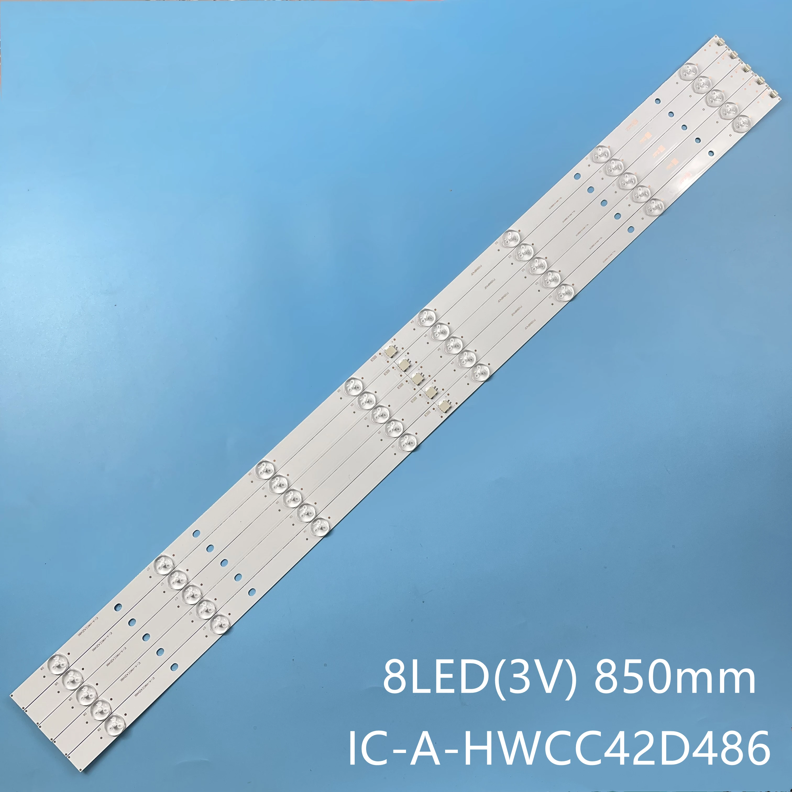 LED Strip Backlight for TV IC-A-HWCC42D486 TC-43SV700B TC-43DS630C TX-43ESW504 TH-43C410K TC-43ES630B TC-43FS630B F105N6P43F