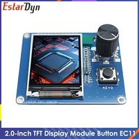 2.0 Inch TFT LCD Display with Rotary Encoder EC11, IIC SPI Interface for Arduino ESP32 Raspberry Pi DIY Projects