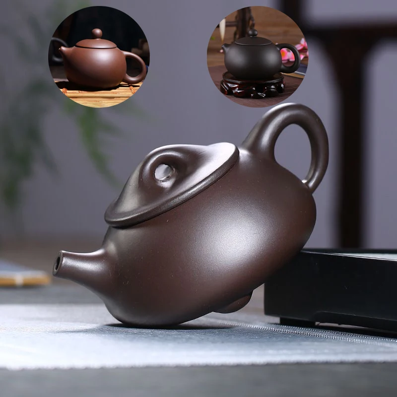 Purple Clay Pot Gongfu Teapot Clay Kettle Teapot Set Samovar Oriental Moroccan Teapot and Cup Set Gaiwan
