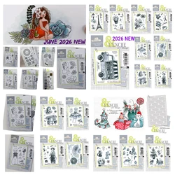 2026 Arrival New Nature Silicone Stamps DIY La Vie Est Une Jungle Stamps Diary Scrapbooking Craft Engraving Making Greeting Card