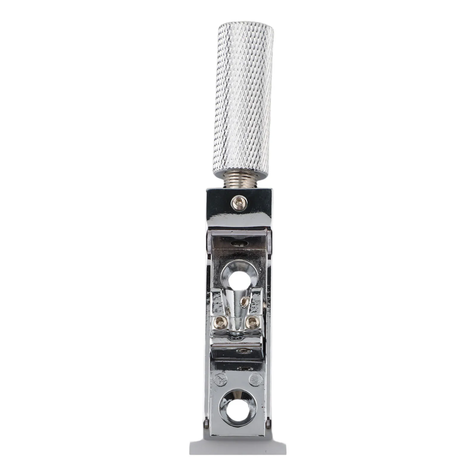 4 String Bridge Fixed Bridge For Bass Guitar Players Zinc Alloy Construction Includes 8 Screws Seamless Installation