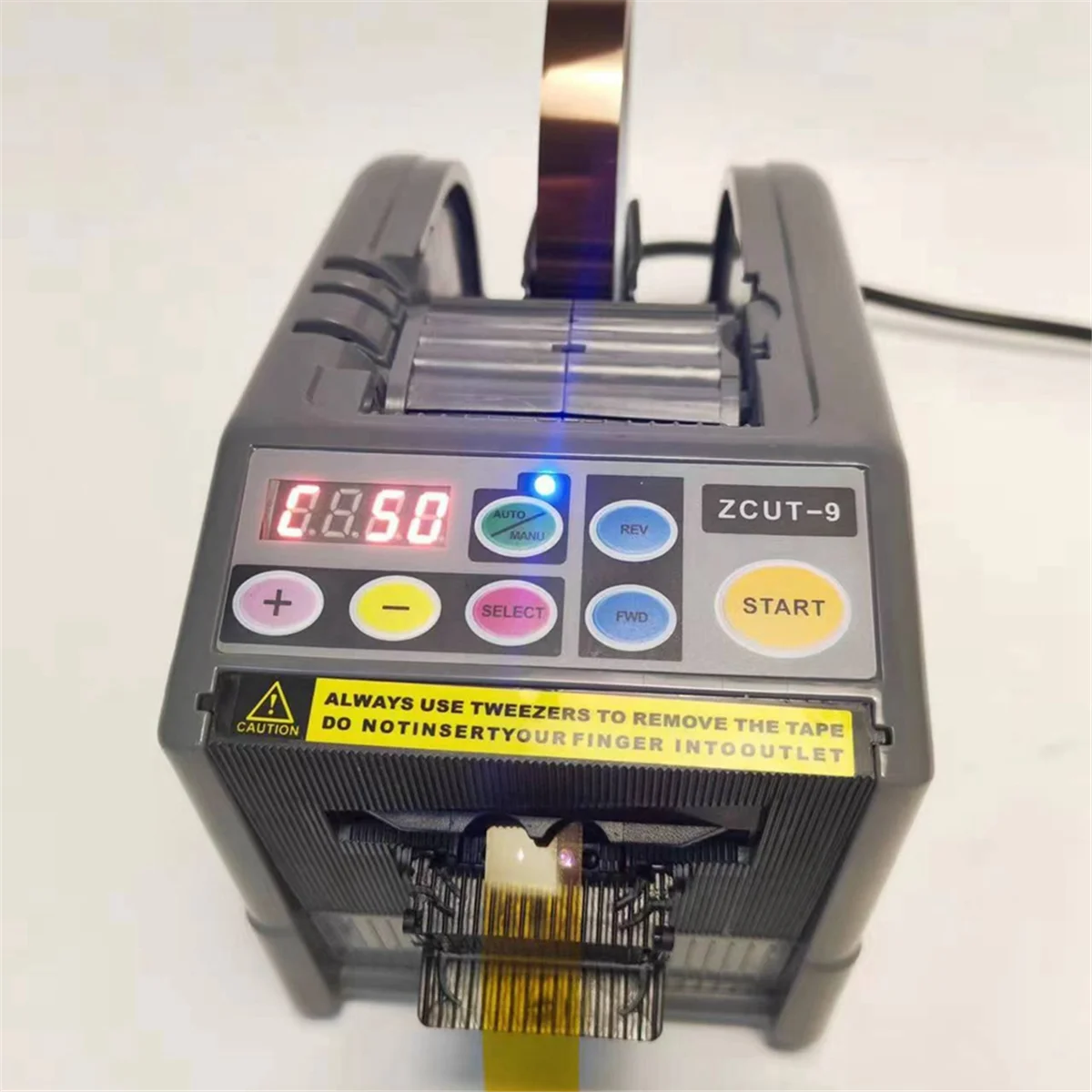 2025 PANAS! Mesin Pemotong Pita, Pemotong Pita Mesin Dispenser Pita Otomatis Lebar 6-60Mm, Steker AS Listrik Serbaguna