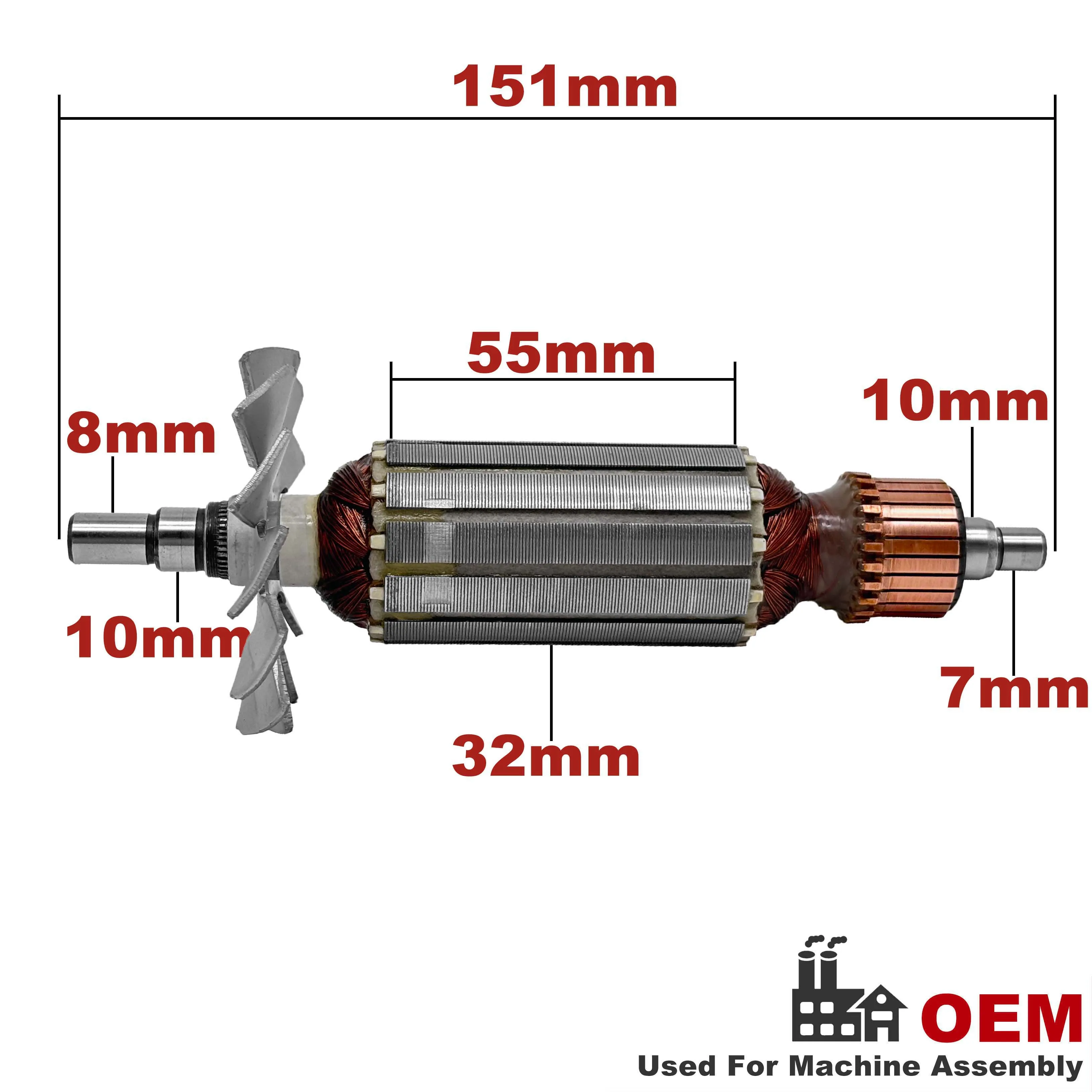 AC220V-240V Indotto sostituzione per Makita Smerigliatrice miniangola 9500 9500N N9500N 9500NB