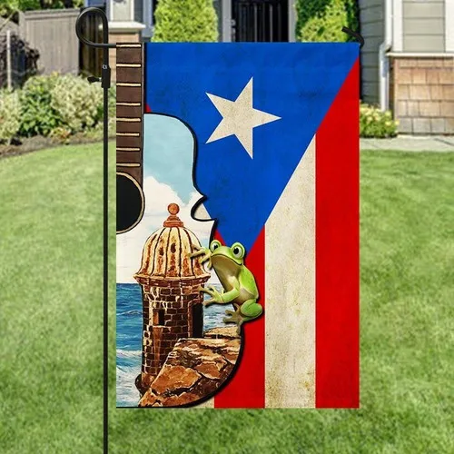 Bandera de Puerto Rico, Castillo El Morro, Bandera de Jardín Coqui, EEJ, UUN