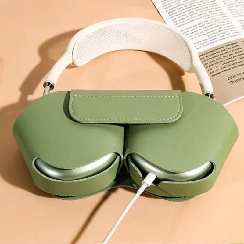 Pokrowiec na słuchawki PU do etui AirPods Max Odporne na zarysowania wodoodporne etui ochronne na słuchawki do Apple AirPods Max Shell