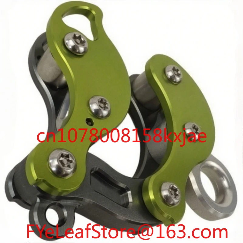 Work Mountaineering Rock Climbing Manual Descent Device Aluminum Alloy Aerial