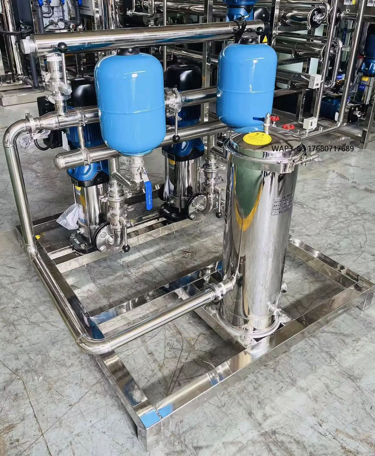 1-Year Warranty Secondary Water Supply Equipment with Constant Pressure Feature