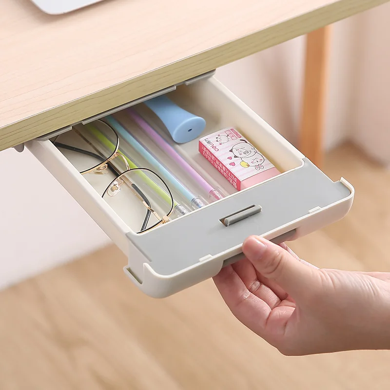 Hidden Storage Box, Drawer, Tableware Manager, Student Stationery, Key Storage Rack, Desktop Manager Box, Household Organiser