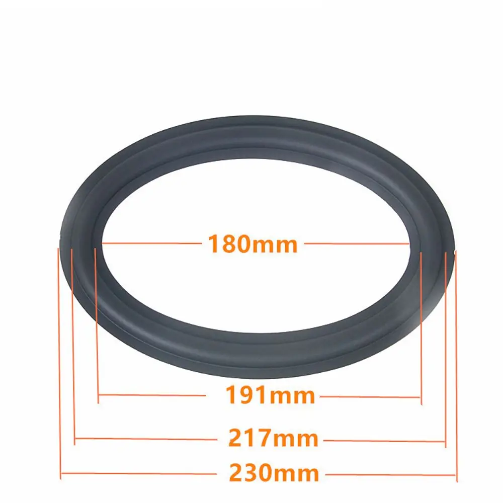 Audio Speaker Rubber Edge Repair Parts Suspension Edge Ring Speaker Folding Edge Ring Speaker Repair Accessories Folding Ring